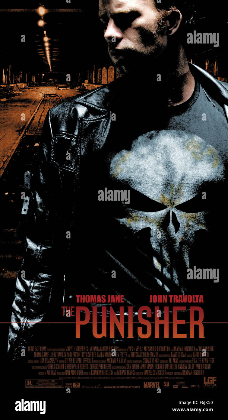 Release Date April 16 04 Movie Title The Punisher Studio Lions Gate Films Plot Special Agent Frank Castle Had It All A Loving Family A Great Life And An Adventurous Job But