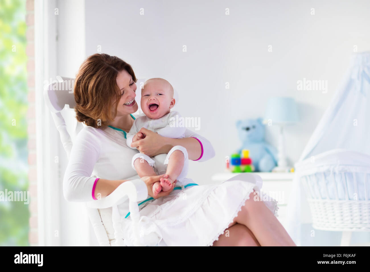 rocking chairs for mom and baby