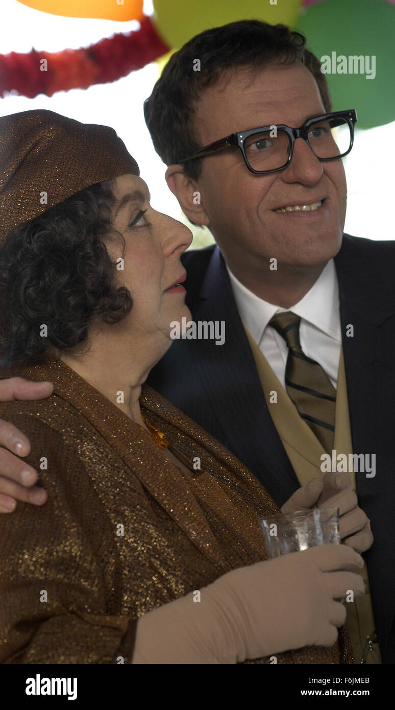 RELEASE DATE: October 2, 2004. MOVIE TITLE: The Life and Death of Peter Sellers. STUDIO: BBC Films. PLOT: The feature adaptation of Roger Lewis' book about the actor best remembered as Inspector Clouseau in the Pink Panther movies. PICTURED: MIRIAM MARGOLYES as Peg Sellers and GEOFFREY RUSH as Peter Sellers. Stock Photo