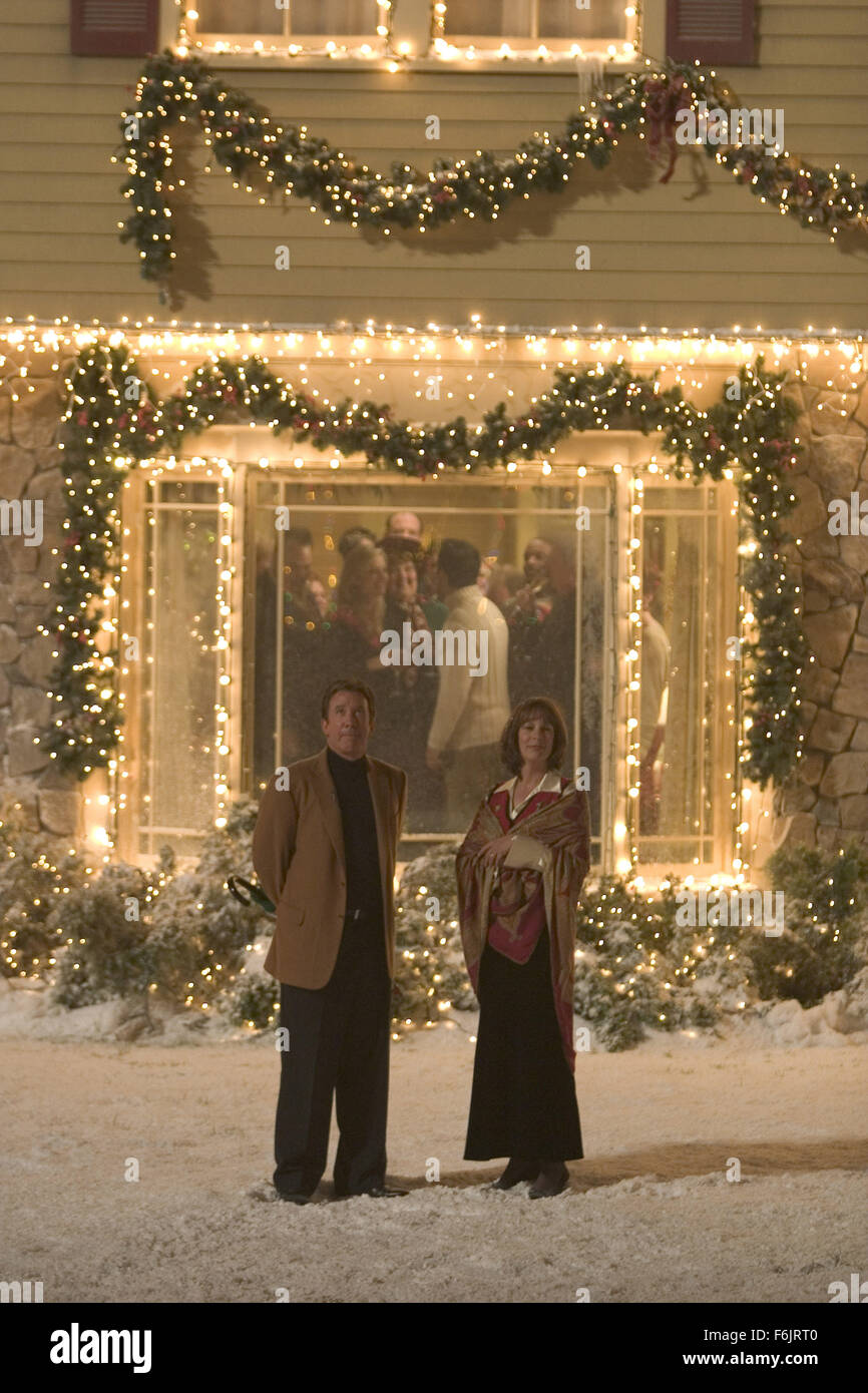 RELEASE DATE: November 24, 2004. MOVIE TITLE: Christmas with the Kranks. STUDIO: Revolution Studios. PLOT: Luther Krank is fed up with the commerciality of Christmas; he decides to skip the holiday and go on a vacation with his wife instead. But when his daughter decides at the last minute to come home, he must put together a holiday celebration. PICTURED: TIM ALLEN stars as Luther Krank and JAMIE LEE CURTIS as his wife Nora. Stock Photo