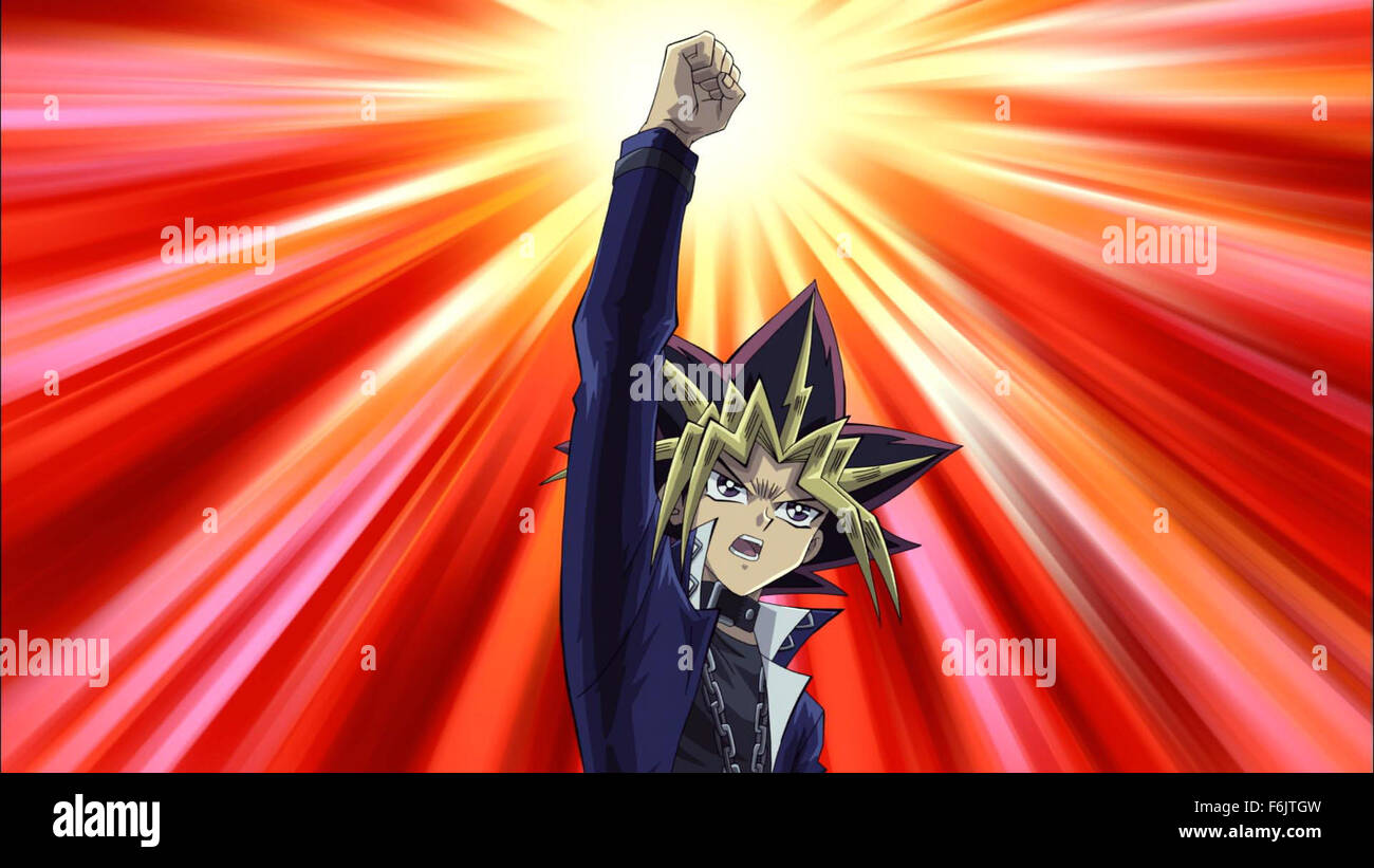 Sep 08, 2004; File Unknown; Characters YUGI in the animated adventure 'Yu-Gi-Oh.' Stock Photo