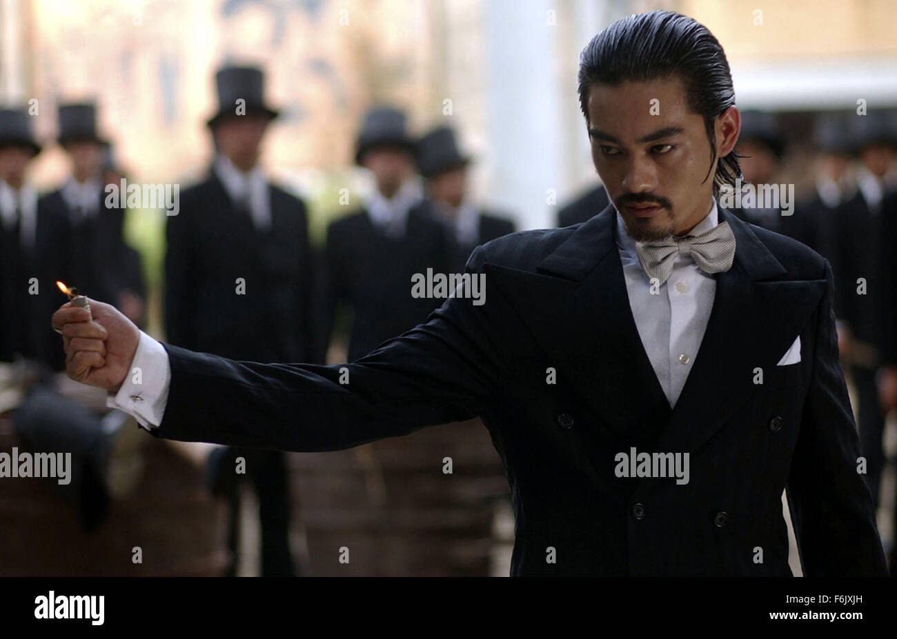 RELEASE DATE: April 22, 2005. MOVIE TITLE: Kung Fu Hustle. STUDIO: Columbia  Pictures. PLOT: In Shanghai, China in the 1940s, a wannabe gangster aspires  to join the notoriousAxe Gang while residents of, image size:1300x927