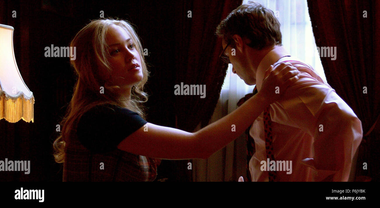 RELEASE DATE: April 23, 2005. MOVIE TITLE: The Sisters. STUDIO: Persistent Entertainment. PLOT: Based on Anton Chekov'sThe Three Sisters about siblings living in a college town who struggle with the death of their father and try to reconcile relationships in their own lives. PICTURED: ERIKA CHRISTENSEN as Irene Prior and ALESSANDRO NIVOLA as Andrew Prior. Stock Photo