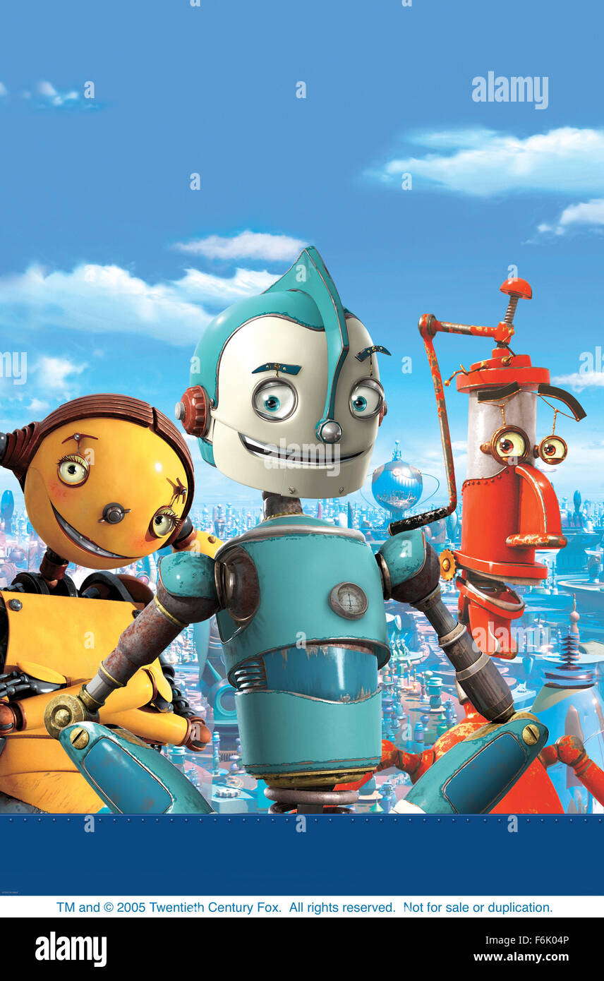 Mar 01, 2005; Hollywood, CA, USA; Image from the animated family comedy ' Robots' directed by Chris Wedge. AMANDA BYNES, EWAN MCGREGOR and ROBIN  WILLIAMS provide the voices of Piper Pinwheeler, Rodney Copperbottom