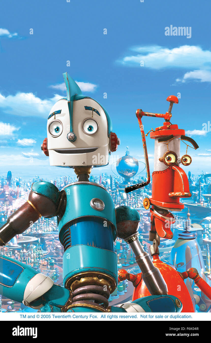 Mar 01, 2005; Hollywood, CA, USA; Image from the animated family comedy  'Robots' directed by Chris Wedge. EWAN MCGREGOR and ROBIN WILLIAMS provide  the voices of Piper Pinwheeler, Rodney Copperbottom and Fender