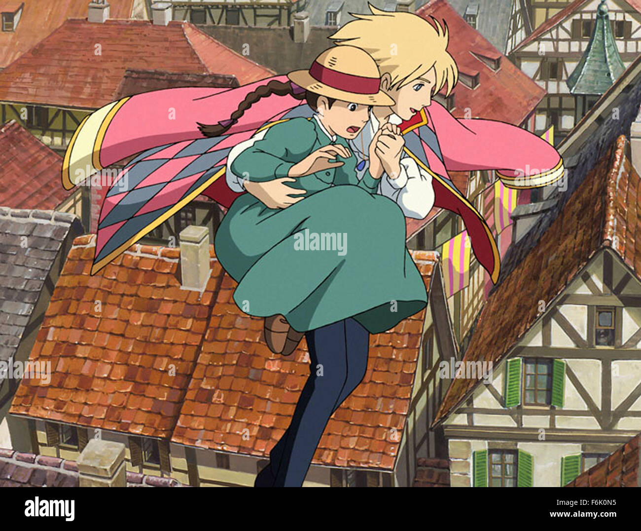 The Moving Castle Film Title Howls Moving Castle Stock Photos The