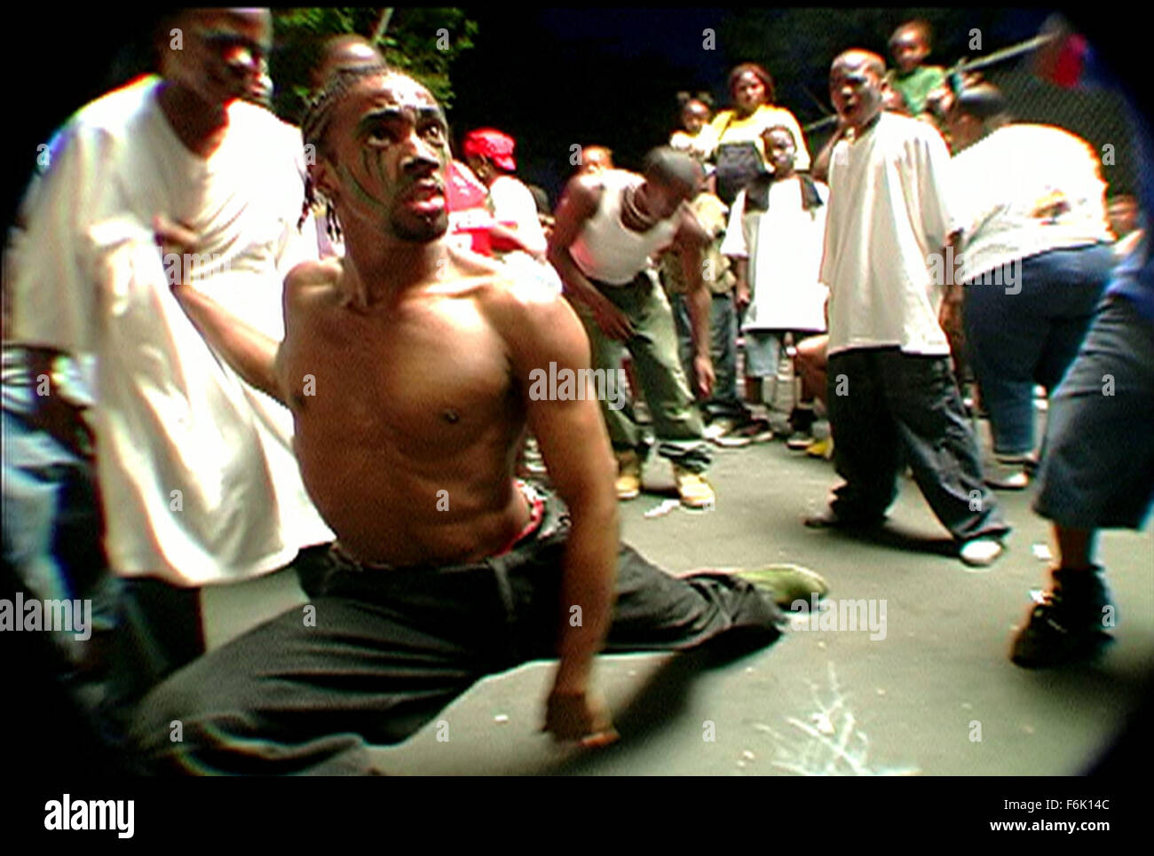 RELEASE DATE: June 24, 2005   MOVIE TITLE: Rize   STUDIO: HSI Productions   PLOT: Rize chronicles a dance movement that rises out of South Central Los Angeles with roots in clowning and street youth culture. Directed by David LaChapelle.   PICTURED: Dance scene from the movie.   (Credit Image: c HSI Productions/Entertainment Pictures) Stock Photo