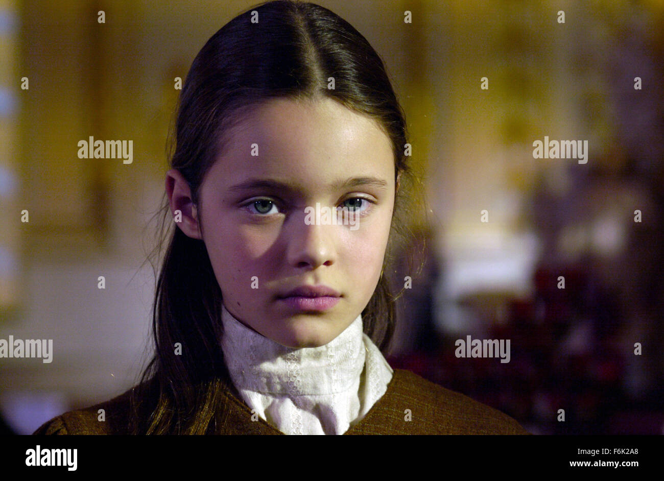 RELEASE DATE: 2005. MOVIE TITLE: Aurore. STUDIO: CinŽmaginaire Inc. PLOT: After the sudden death of her mother, Aurore Gagnon is abused by her disturbed step-mother as her town remains in the silence followed by her death. Based on a true story. PICTURED: MARIANNE FORTIER as Aurore Gagnon. Stock Photo