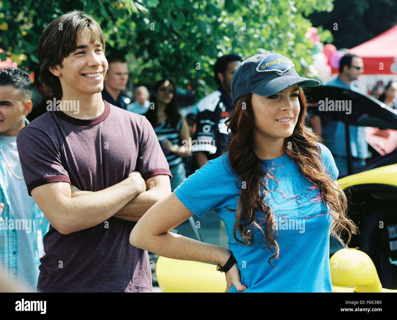 Lindsay lohan justin long as maggie kevin film title herbie hires