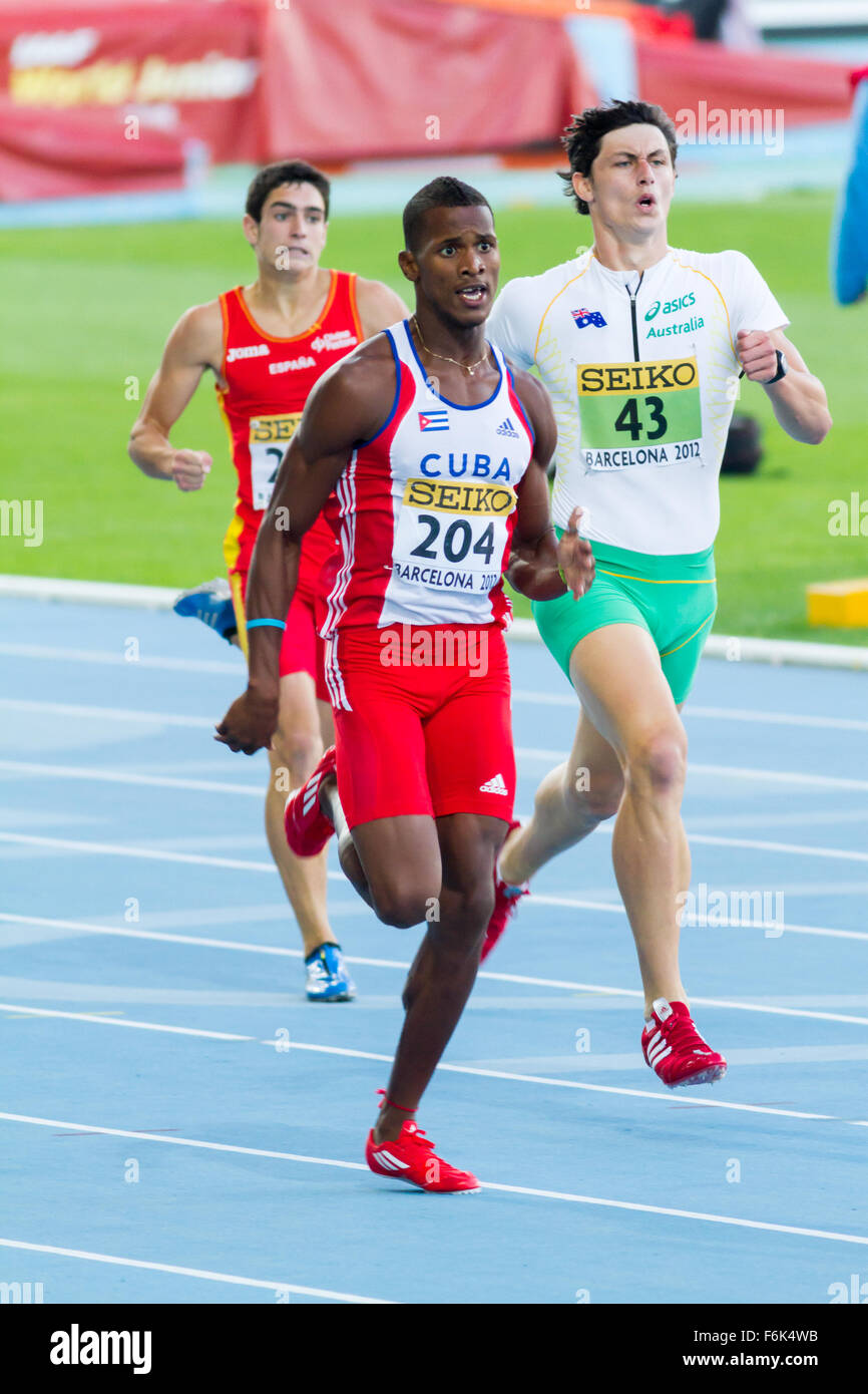 Manuel A. Gonz lez CUBA Jake Stein AUS decathlon 100m IAAF 20th
