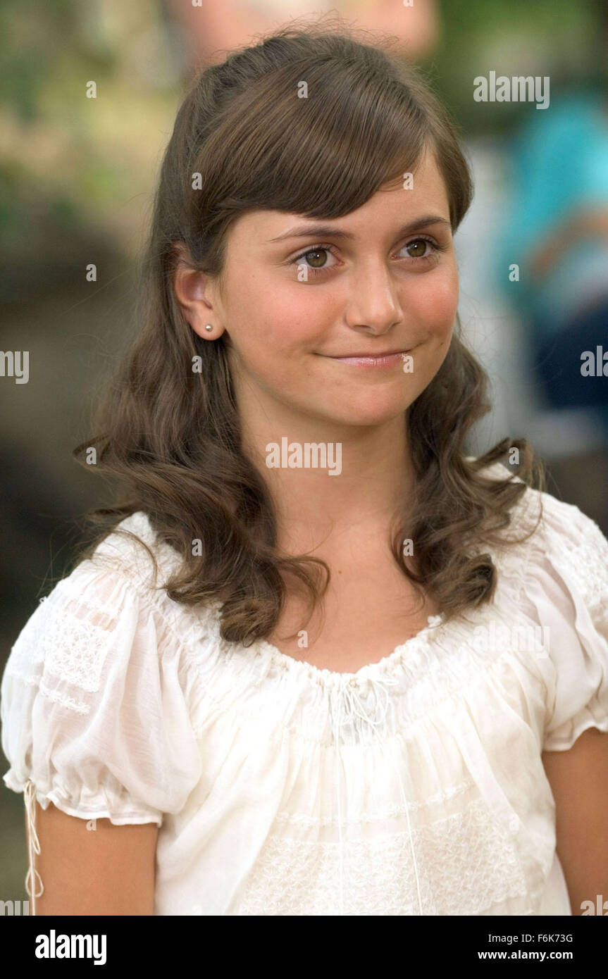 RELEASE DATE: December 21, 2005. MOVIE TITLE: Cheaper by the Dozen 2. STUDIO: 20th Century Fox. PLOT: Steve Martin and Bonnie Hunt return as heads of the Baker family who, while on vacation, find themselves in competition with a rival family of eight children, headed by Eugene Levy. PICTURED: ALYSON STONER as Sarah Baker. Stock Photo