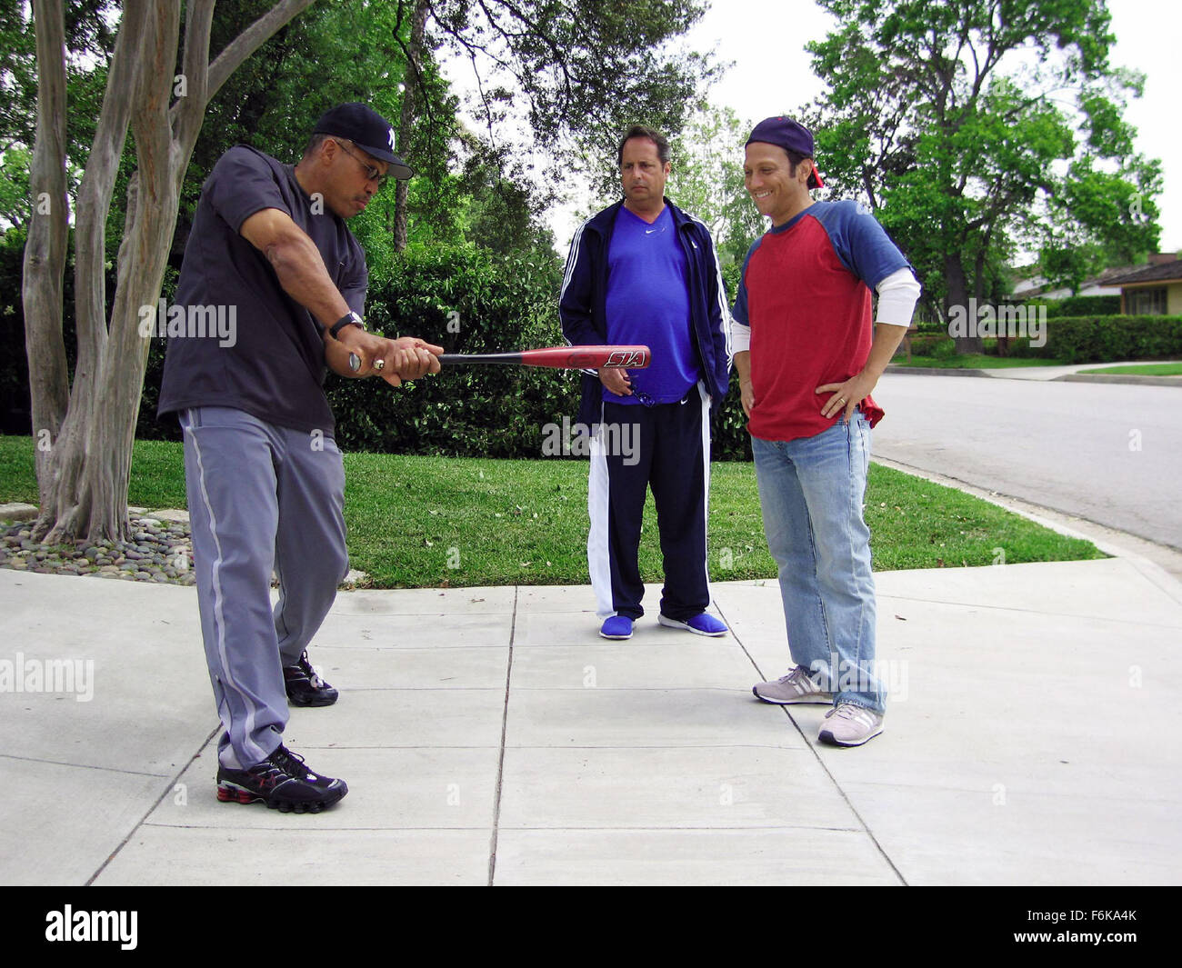 Rob schneider reggie jackson benchwarmers hi-res stock photography