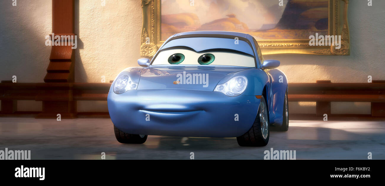 RELEASE DATE: June 9, 2006. MOVIE TITLE: Cars. STUDIO: Walt Disney Pictures. PLOT: A hot-shot race-car named Lightning McQueen gets waylaid in Radiator Springs, where he finds the true meaning of friendship and family. PICTURED: . Stock Photo