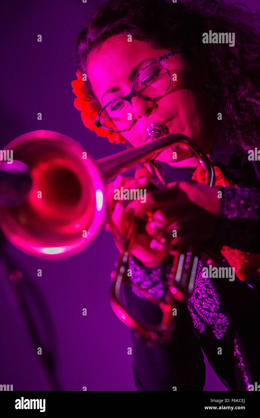 Milan Italy. 16th November 2015. The American female mariachi band