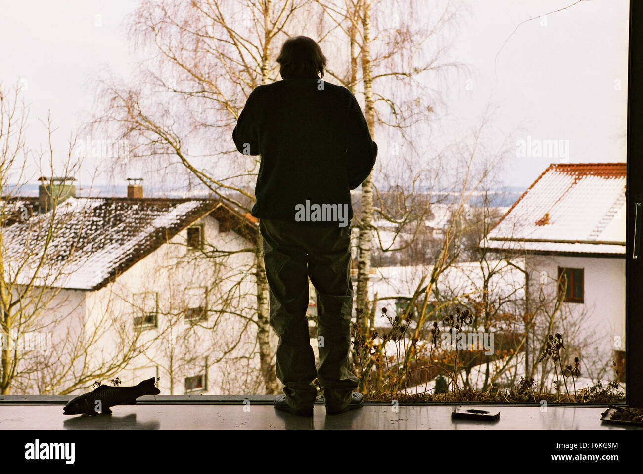 Nov 10, 2006; Wasserburg, Bavaria, GERMANY; RELEASE DATE: November 26, 2006. DIRECTOR: Sebastian Steinbichler. STUDIO: d.i.e. Film GmbH/Bayerischer Rundfunk. PLOT: The story of Franz Brenninger (Bierbichler), who has always suppressed his desire to be a singer until late in life, when on his last voyage, he rediscovers his passion. PICTURED: Actor JOPSEF BIERBICHLER as Franz Brenninger. Mandatory Credit: Photo by d.i.e. Film GmbH/Bayerischer Rundfunk. (c) Copyright 2006 by d.i.e. Film GmbH/Bayerischer Rundfunk Stock Photo