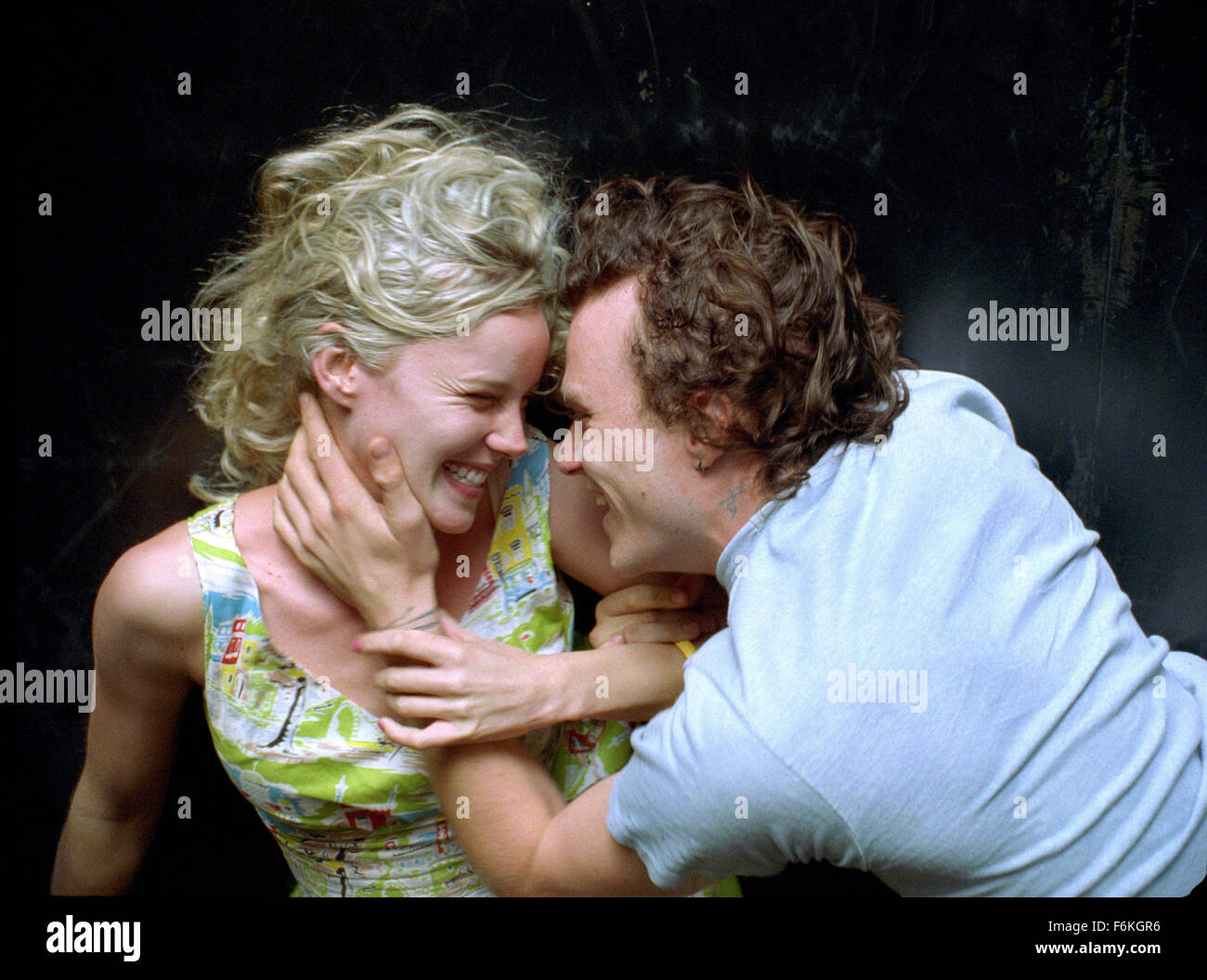 RELEASED: Feb 15, 2006 - Original Film Title: Candy.  PICTURED: Actress ABBIE CORNISH and actor HEATH LEDGER. Stock Photo