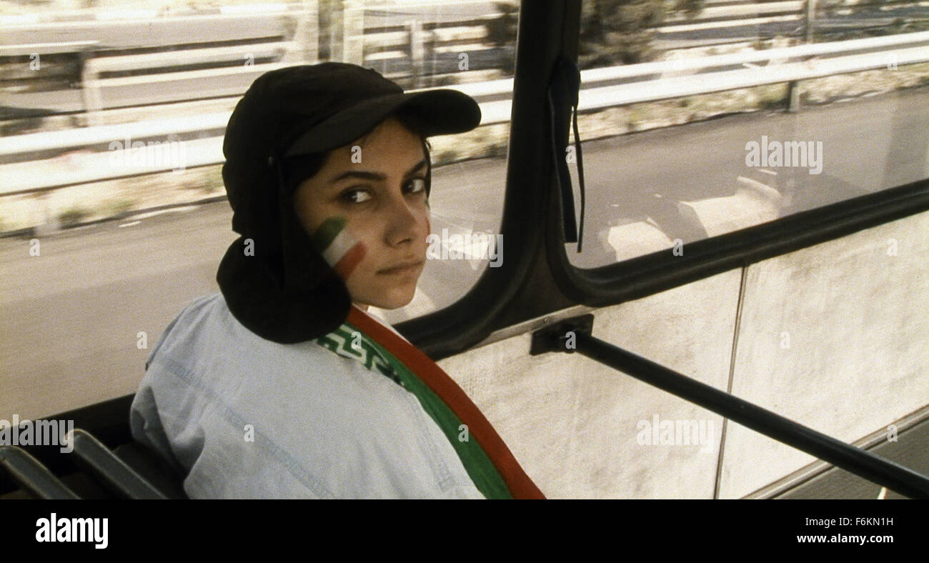 Feb 15, 2007 - Tehran, IRAN - RELEASE DATE: March 23, 2007 (Limited). DIRECTOR: Jafar Panahi. STUDIO: Jafar Panahi Film Productions/Sony Pictures Classics. PLOT: Struggle of Women in a country that excludes them from entering the stadiums. PICTURED: (L-R) Actress SIMA MOBARAK SHAHI. (Credit Image: c Sony Pictures Classics) RESTRICTIONS: This is a publicly distributed film, television or publicity photograph. Non-editorial use may require additional clearances. Stock Photo