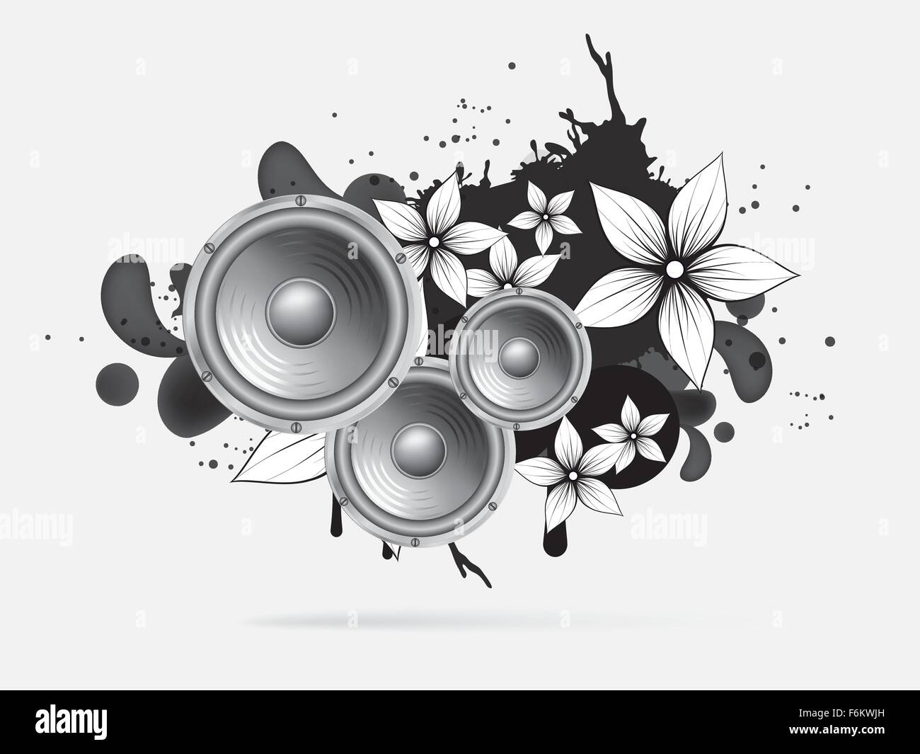 subwoofer vector
