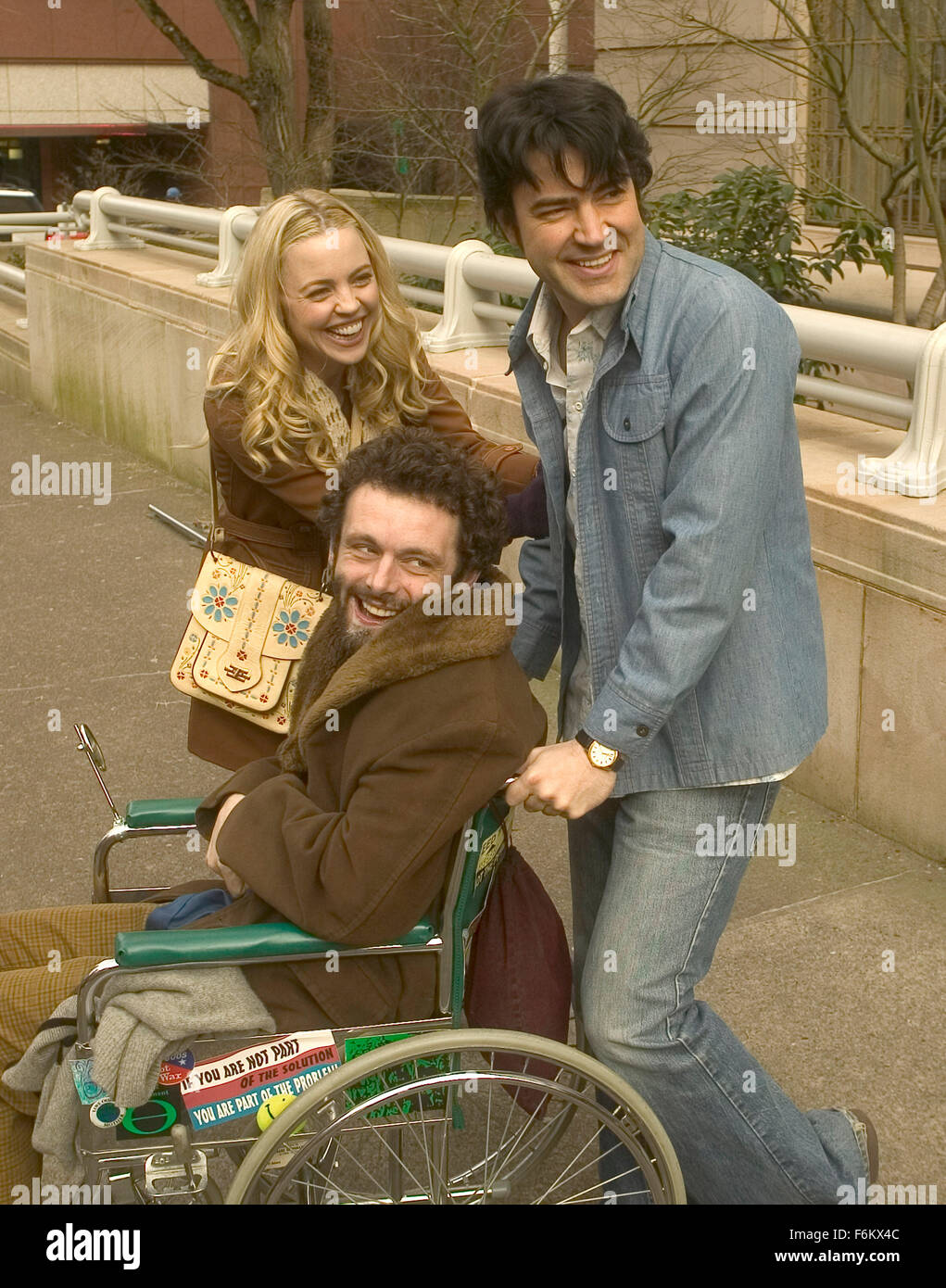 RELEASE DATE: 2007. MOVIE TITLE: Music Within. STUDIO: MGM. PLOT: True Story Of Richard Pimentel, A Brilliant Public Speaker With A Troubled Past, Who Returns From Vietnam Severely Hearing-Impaired And Finds A New Purpose In His Landmark Efforts On The Behalf Of Americans With Disabilities. PICTURED: MICHAEL SHEEN as Art Honeyman, MELISSA GEORGE as Christine, RON LIVINGSTON as Richard Pimentel. Stock Photo