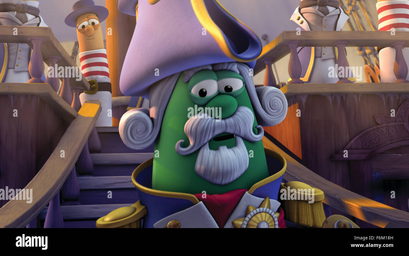 RELEASE DATE: January 11, 2008. MOVIE TITLE: The Pirates Who Don't Do  Anything: A VeggieTales Movie. STUDIO: Universal Pictures. PLOT: Three lazy  misfits - very timid Elliot (Larry the Cucumber), lazy Sedgewick (