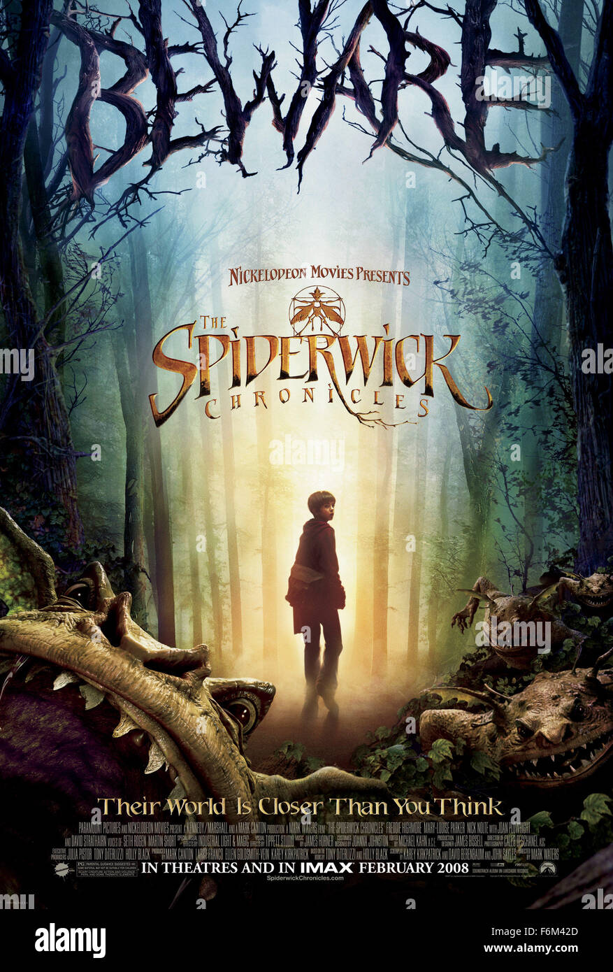 RELEASE DATE February 15, 2008. MOVIE TITLE The Spiderwick Chronicles