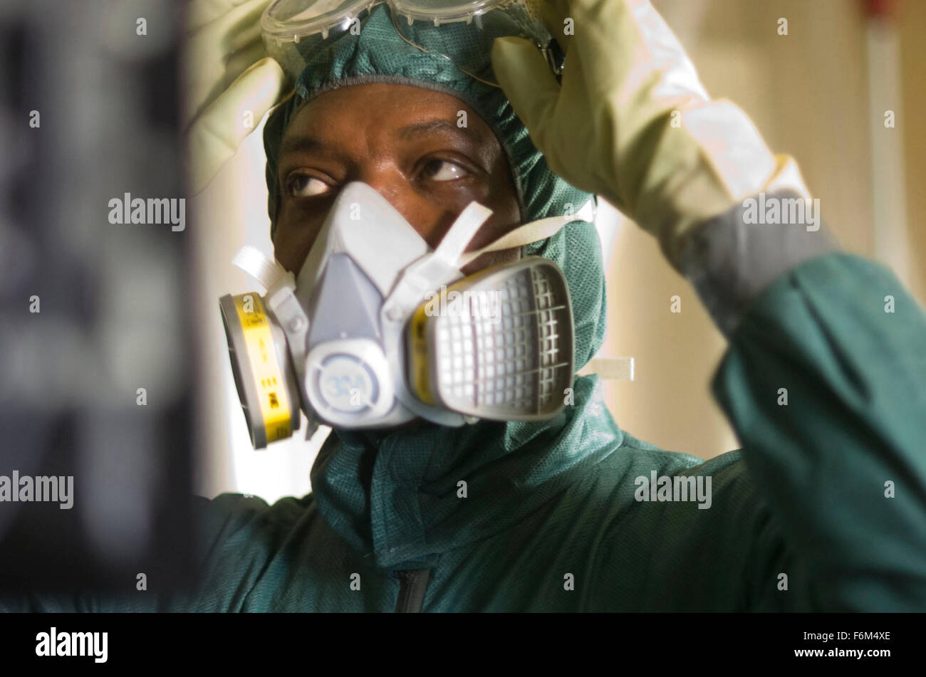 RELEASE DATE: May 27, 2008. MOVIE TITLE: Cleaner. STUDIO: Odeon. PLOT: A former cop who now earns a wage as a crime scene cleaner unknowingly participates in a cover-up at his latest job. PICTURED: SAMUEL L. JACKSON as Tom Carver. Stock Photo