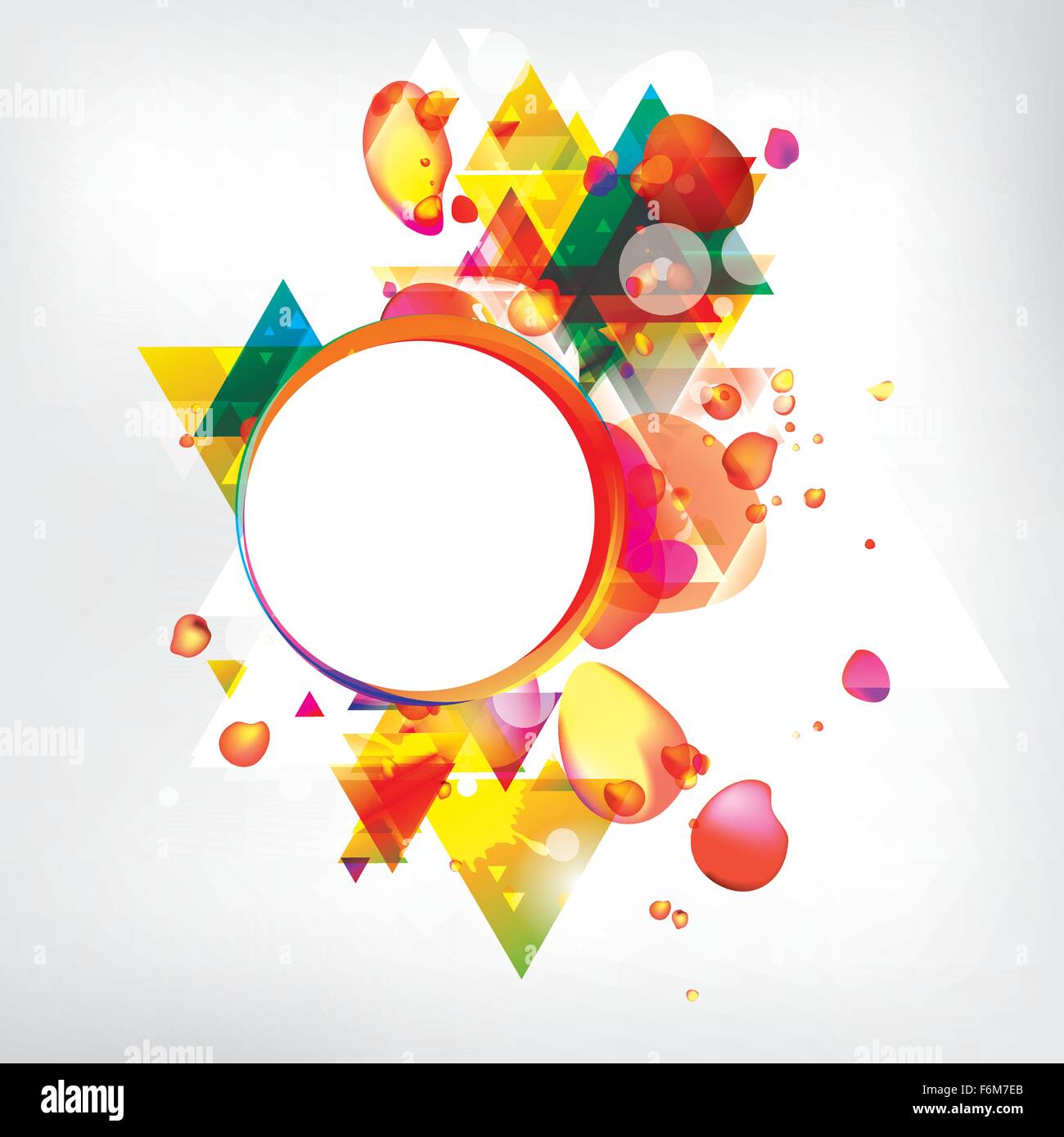 Abstract background with colored elements. Abstract vector illustration ...