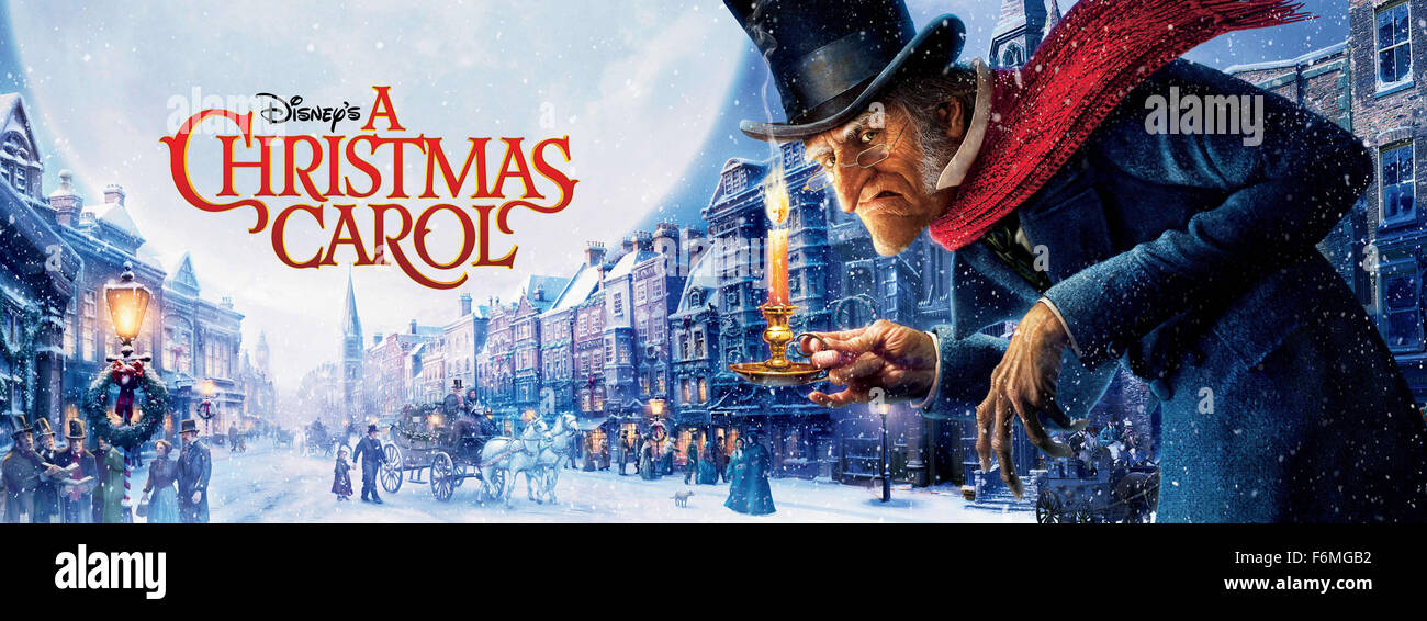 RELEASE DATE: November 6, 2009. MOVIE TITLE: A Christmas Carol. STUDIO:  Walt Disney Pictures. PLOT: During the Victorian era, stingy and cranky  Ebenezer Scrooge, who hates Christmas, loses his partner Marley on