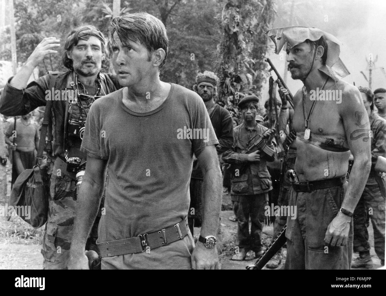Dec. 22, 2009 - DENNIS HOPPER and MARTIN SHEEN.Apocalypse Now.Supplied By   PHOTOS, INC..TV FILM STILLS .DENNISHOPPERRTRO (Credit Image: c Globe Photos) Stock Photo