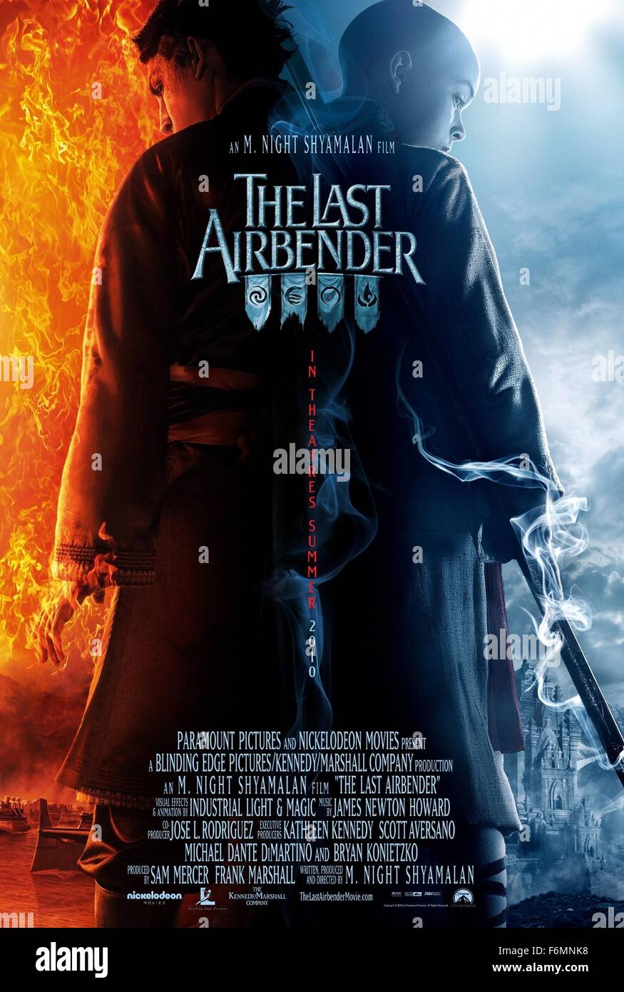 RELEASE DATE: July 1, 2010 MOVIE TITLE: The Last Airbender aka