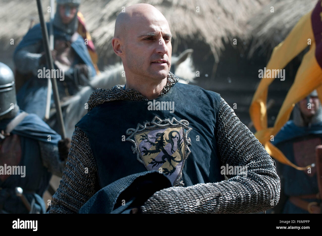 RELEASE DATE: May 14, 2010   MOVIE TITLE: Robin Hood   STUDIO: Universal Pictures   DIRECTOR: Ridley Scott   PLOT: The story of an archer in the army of Richard Coeur de Lion who fights against the Norman invaders and becomes the legendary hero known as Robin Hood   PICTURED: MARK STRONG as Godfrey   (Credit Image: c Universal Pictures/Entertainment Pictures) Stock Photo