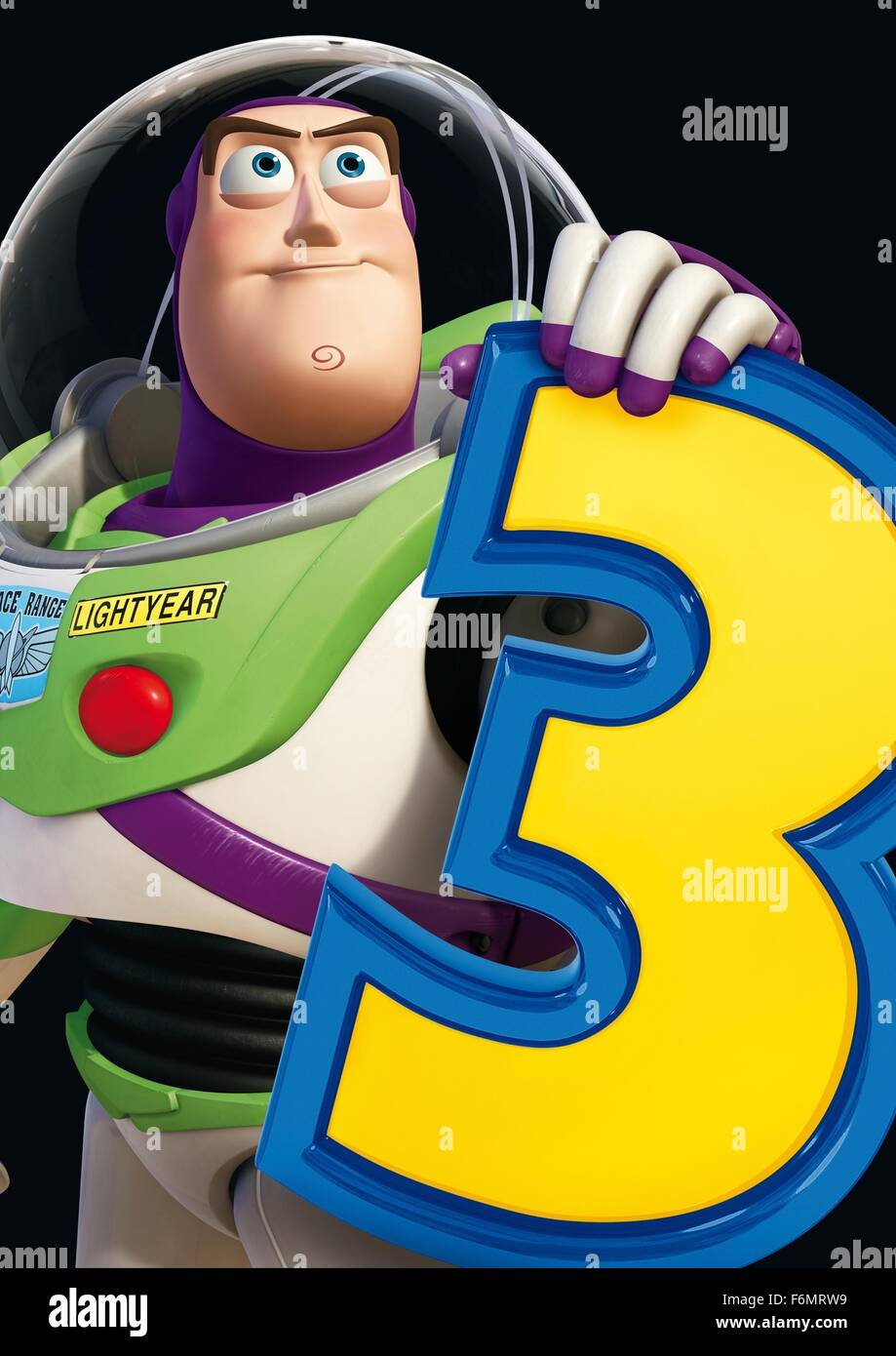 RELEASE DATE: June 18, 2010   MOVIE TITLE: Toy Story 3   STUDIO: Disney Pixar   DIRECTOR: Lee Unkrich   PLOT: Woody, Buzz, and the rest of their toy-box friends are dumped in a day-care center after their owner, Andy, departs for college   PICTURED: Buzz Lightyear   (Credit Image: c Disney Pixar/Entertainment Pictures) Stock Photo