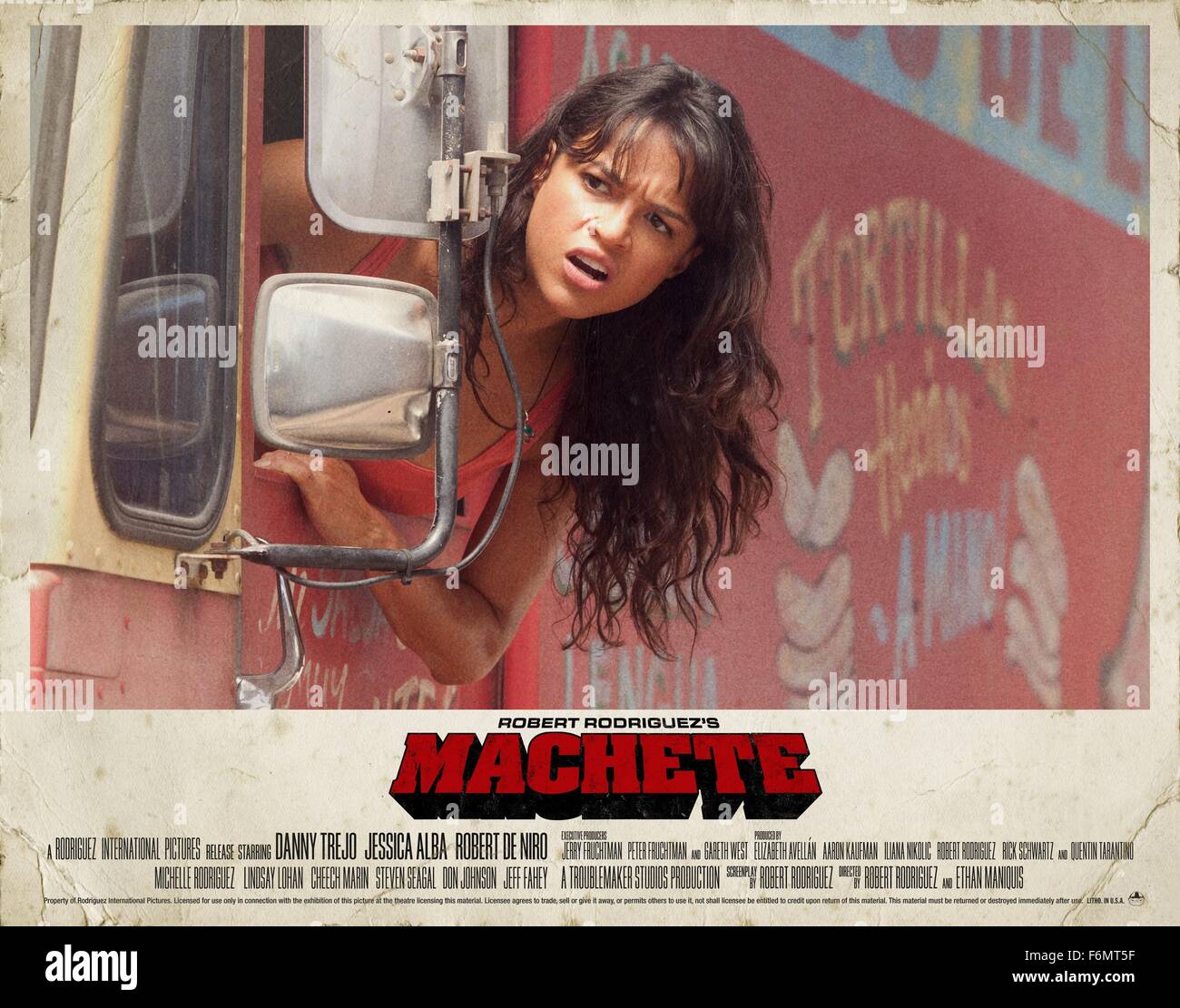 RELEASE DATE 3 September 2010. TITLE Machete. STUDIO Troublemaker