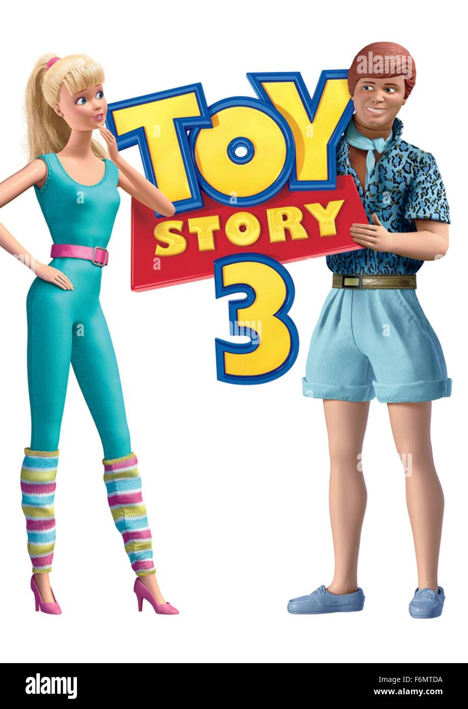 RELEASE DATE: June 18, 2010   MOVIE TITLE: Toy Story 3   STUDIO: Disney Pixar   DIRECTOR: Lee Unkrich   PLOT: Woody, Buzz, and the rest of their toy-box friends are dumped in a day-care center after their owner, Andy, departs for college   PICTURED: Barbie and Ken   (Credit Image: c Disney Pixar/Entertainment Pictures) Stock Photo