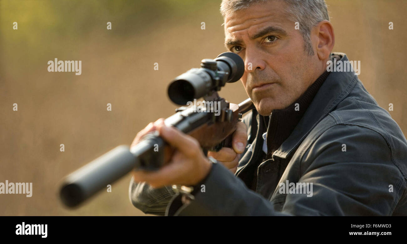 the-american-film-george-clooney-hi-res-stock-photography-and-images