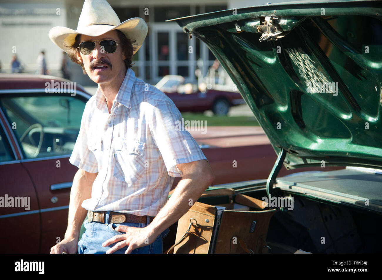 June 15, 2013 - No Merchandising. Editorial Use Only. No Book Cover Usage....Dallas Buyers Club, Matthew McConaughey..Dallas Buyers Club - 2013. (Credit Image: c Moviestore/Rex Features) Stock Photo