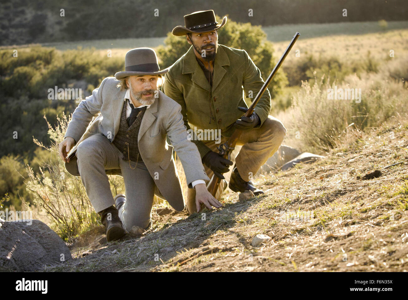 Django unchained dr king schultz hi-res stock photography and
