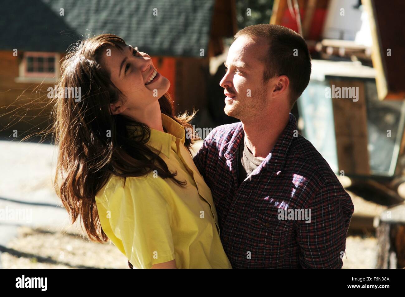 RELEASE DATE: January 22, 2012 MOVIE TITLE: Smashed aka Lioma STUDIO: Sony Pictures Classics DIRECTOR: James Ponsoldt PLOT: A married couple whose bond is built on a mutual love of alcohol gets their relationship put to the test when the wife decides to get sober. PICTURED: MARY ELIZABETH WINSTEAD as Kate Hannah and AARON PAUL as Charlie Hannah (Credit Image: c Sony Pictures Classics/Entertainment Pictures) Stock Photo