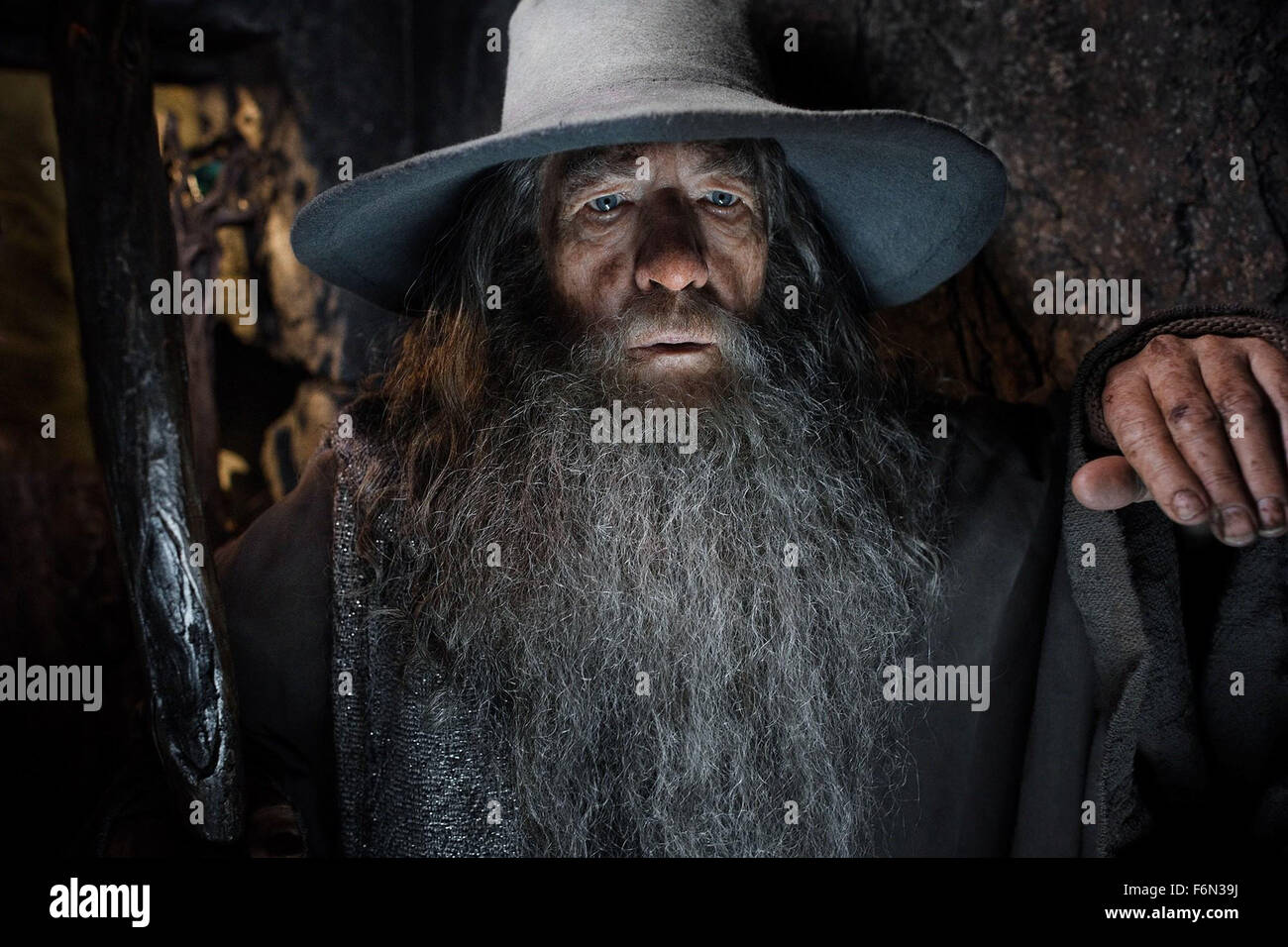 June 15, 2013 - No Merchandising. Editorial Use Only. No Book Cover Usage....The Hobbit: the Desolation of Smaug, Sir Ian McKellen..The Hobbit: The Desolation of Smaug - 2013. (Credit Image: c Moviestore/Rex Features) Stock Photo