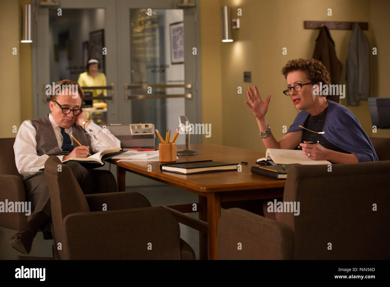 Feb. 10, 2014 - Hollywood, USA - SAVING MR BANKS (2013)..BRADLEY WHITFORD..EMMA THOMPSON..JOHN LEE HANCOCK (DIR)..MOVIESTORE COLLECTION LTD..  (Credit Image: c face to face/Entertainment Pictures) Stock Photo