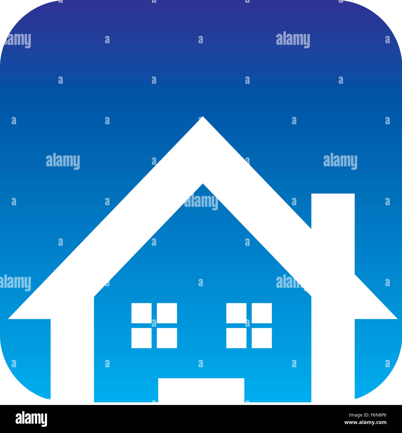 Real Estate Logo Button Stock Photo Alamy