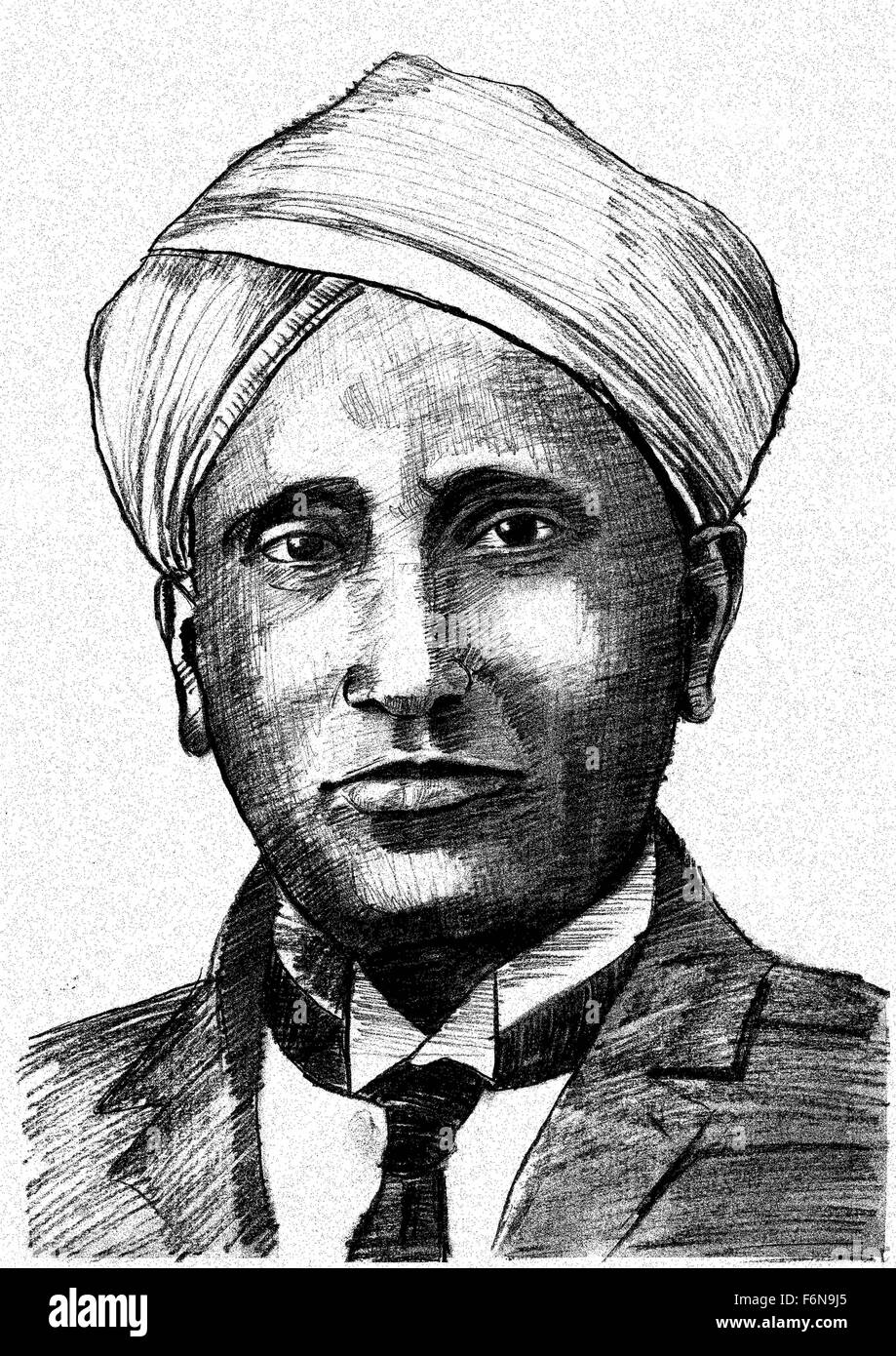 C v raman hi-res stock photography and images - Alamy