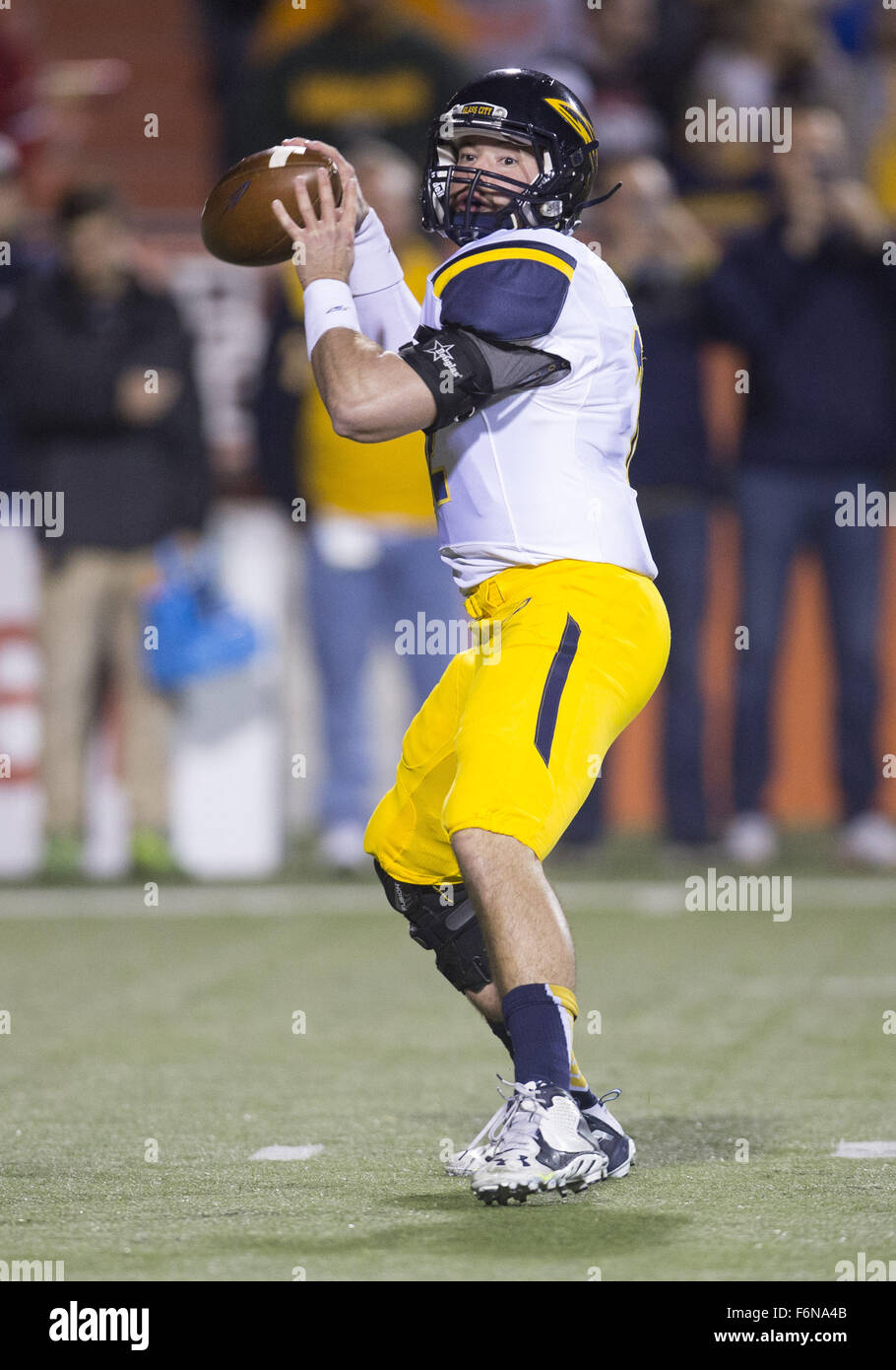 Bowling Green, Ohio, USA. 17th Nov, 2015. Toledo quarterback Phillip