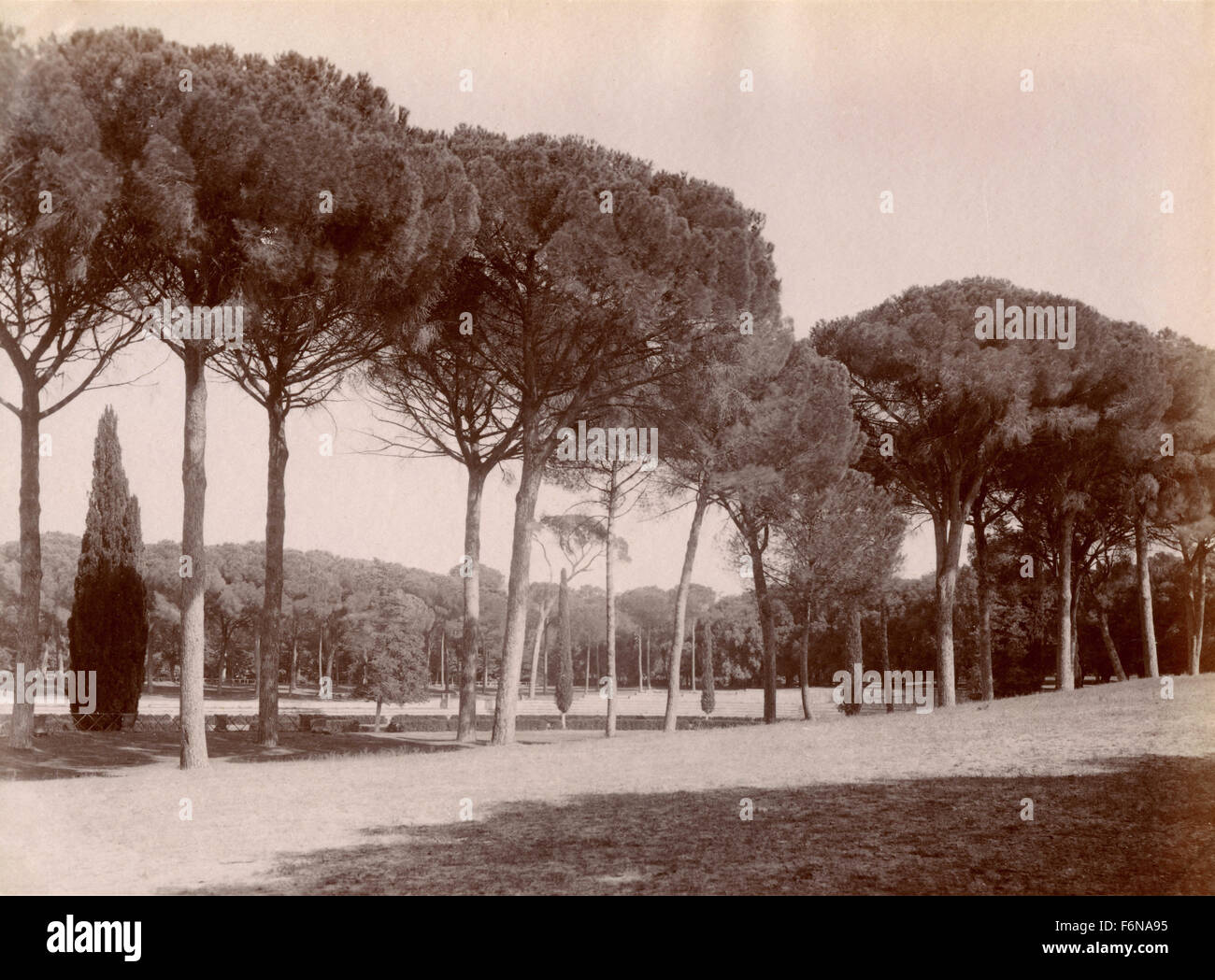 Piazza di Siena, Rome, Italy Stock Photo