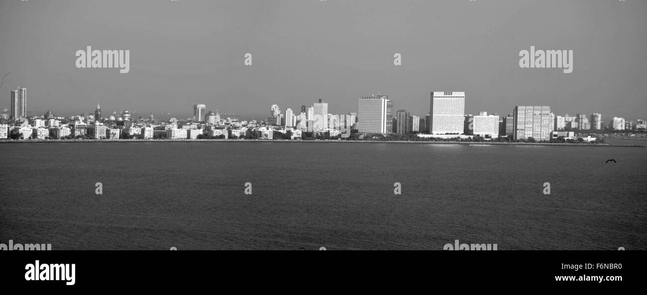 Skyline, mumbai, maharashtra, india, asia Stock Photo