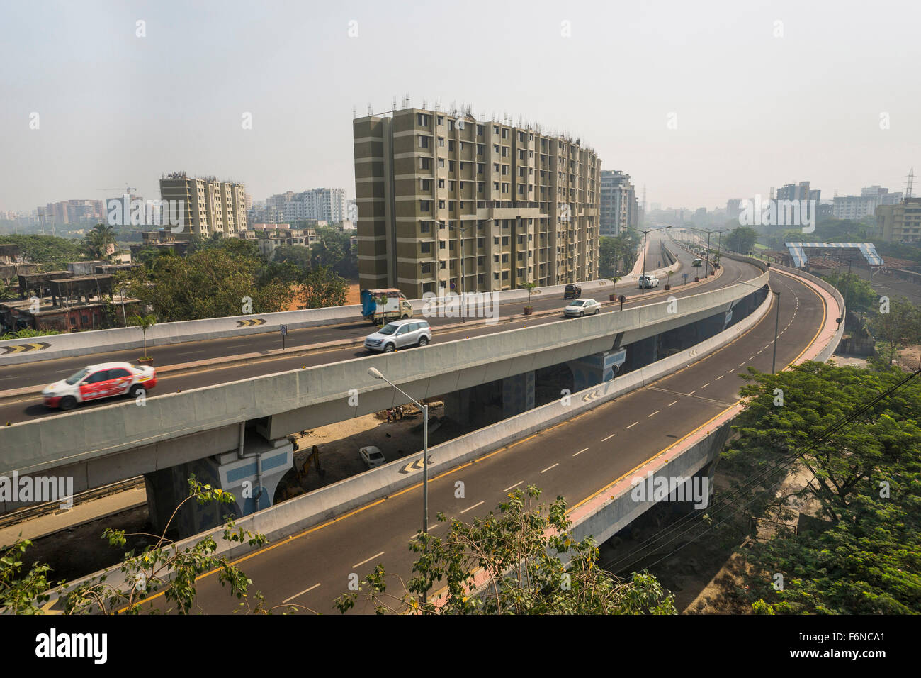 Santacruz chembur link road flyover mumbai maharashtra india