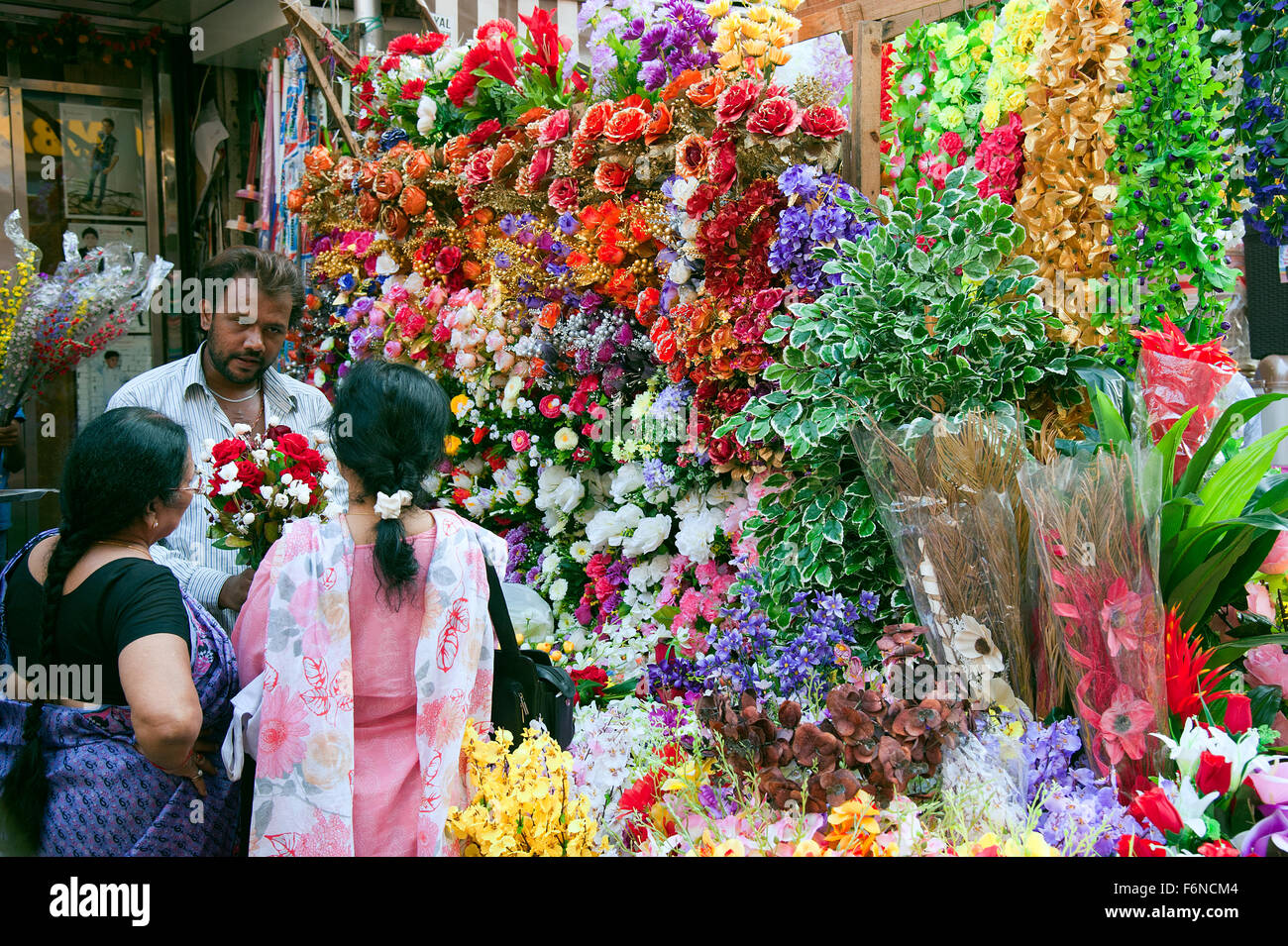 The image of Flower seller was taken in Mumbai, India Stock Photo Alamy