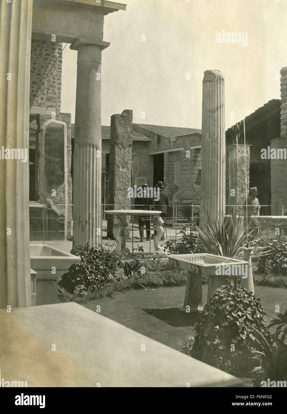 Roman House, Pompeii, Italy Stock Photo Alamy