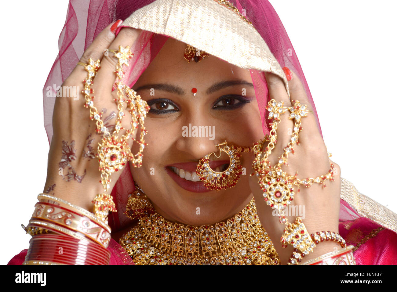 Indian Bride Jodhpur Rajasthan India Asia Mr786 Stock Photo Alamy