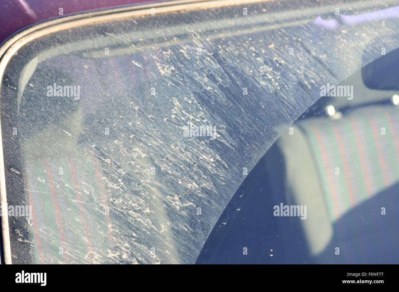 dirty car windshield Stock Photo Alamy